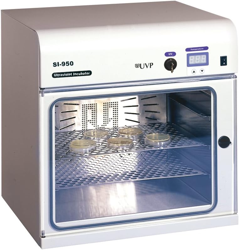 UVP 95-0358-02 Model SI-950 Stainless Steel Benchtop UV Incubator, 230V