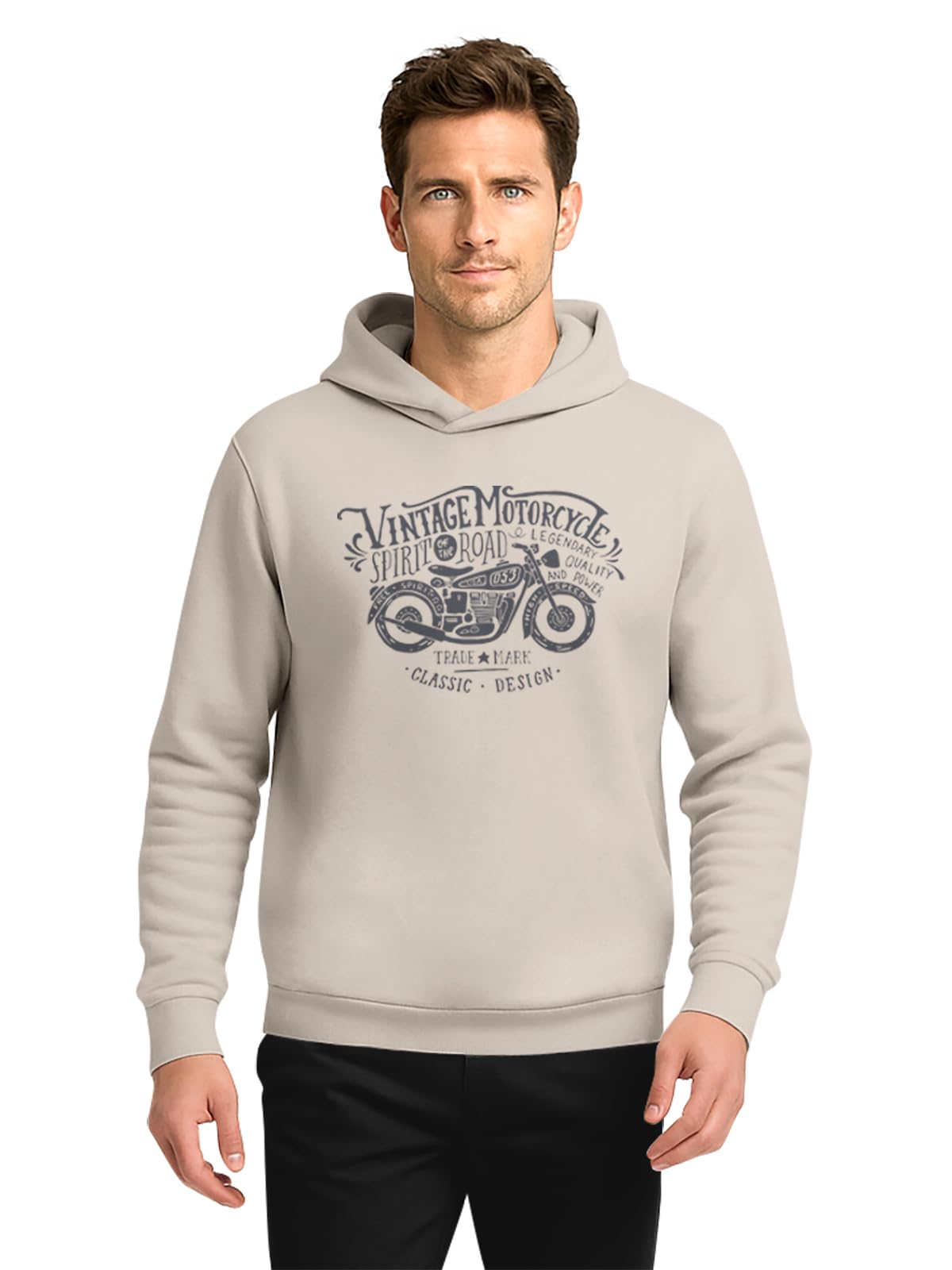 Trendy Cotton Blend Sweatshirt for Men | Stylish Full Sleeve Mens Sweatshirts & Hoodies for Winter Wear-image-44