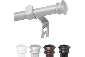 Silver Window Curtain Rods: Maximize Space and Style