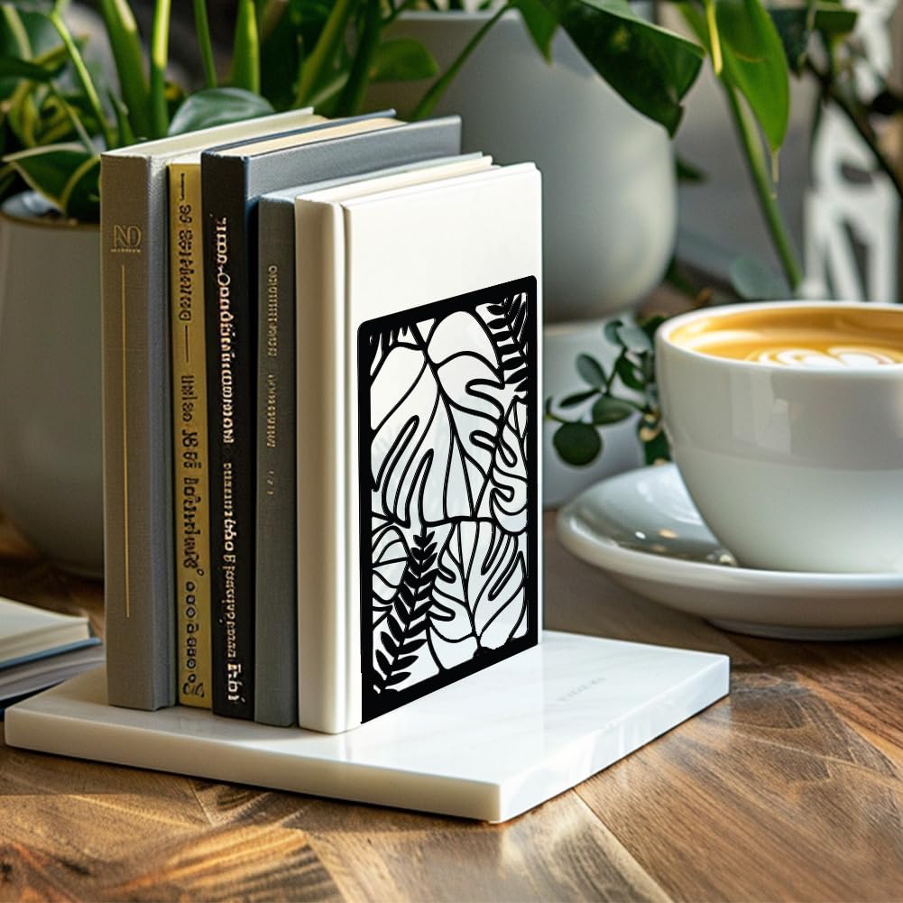 Peacoblue Lot De 2 Supports De Serre-livres En Métal Pour étagères Décoratives, 13,5 X 10,9 X 18,5 Cm, Moderne, Créatif Et Robuste Pour étagère De Bureau, 2 Paires (porte Gothique