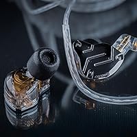 Vista 4 de Comply 500 Core Series Puntas de repuesto de espuma viscoelástica para IEM de Comply para KZ, Moondrop, FiiO Sennheiser y más Aislamiento