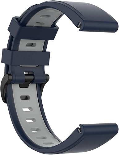 Miniatura 2 de Replacement Band for Garmin Fenix 7Fenix 6Fenix 5, Silicone Waterproof Quick Fit Watch Band for Garmin Forerunner 935945955Garmin Epix