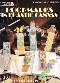 Paperback Bookmarks in Plastic Canvas (8 Bookmark Designs, 1410) Book