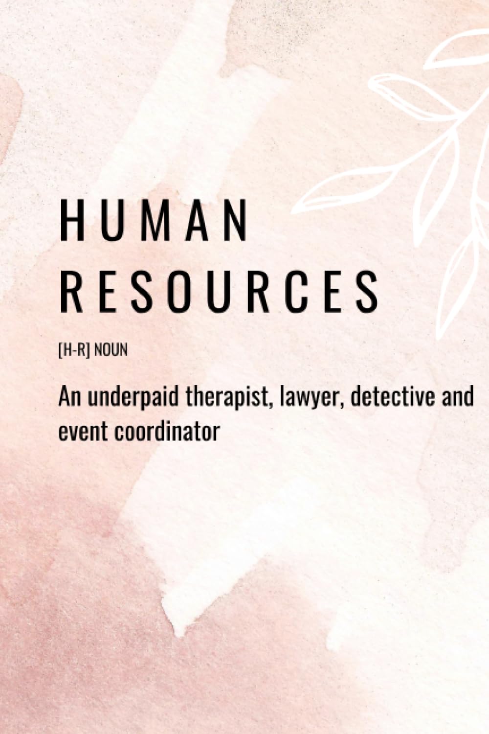 Carnet de notes ressources humaines RH : 100 pages vierges - 2