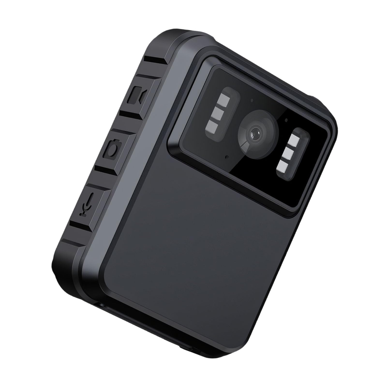 Registratore a clip con obiettivo da 150 gradi e capacità di archiviazione di 128 GB per monitoraggio costante, dispositivo di sicurezza leggero con regolabile