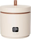 TOKIT Cuociriso PRO 1,5L Rice Cooker Mini, Risottiera Elettrica Beige - 1