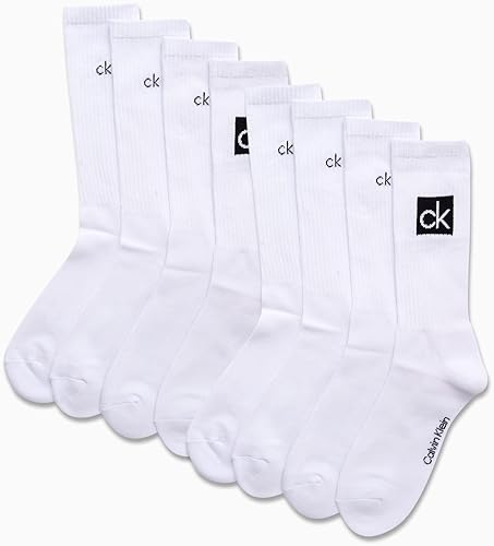 Miniatura 2 de Calvin Klein Calcetines deportivos para hombre, calcetines ligeros de mezcla de algodón (paquete de 8)