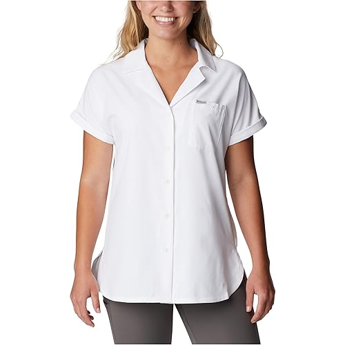 Columbia Women's Sun Drifter Woven Short Sleeve