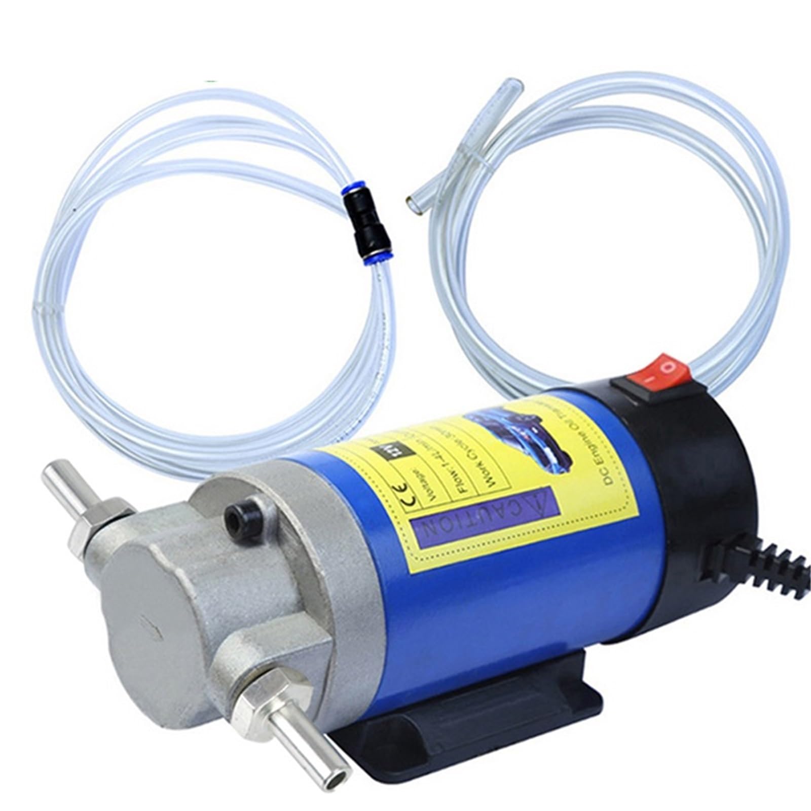 Pompa dell'olio Pompa di trasferimento olio portatile Estrattore Aspirazione fluido Cambio elettrico Pompa carburante Strumento sifone per auto imbarcazioni a motore Extractor Aspirazione Della(12V)