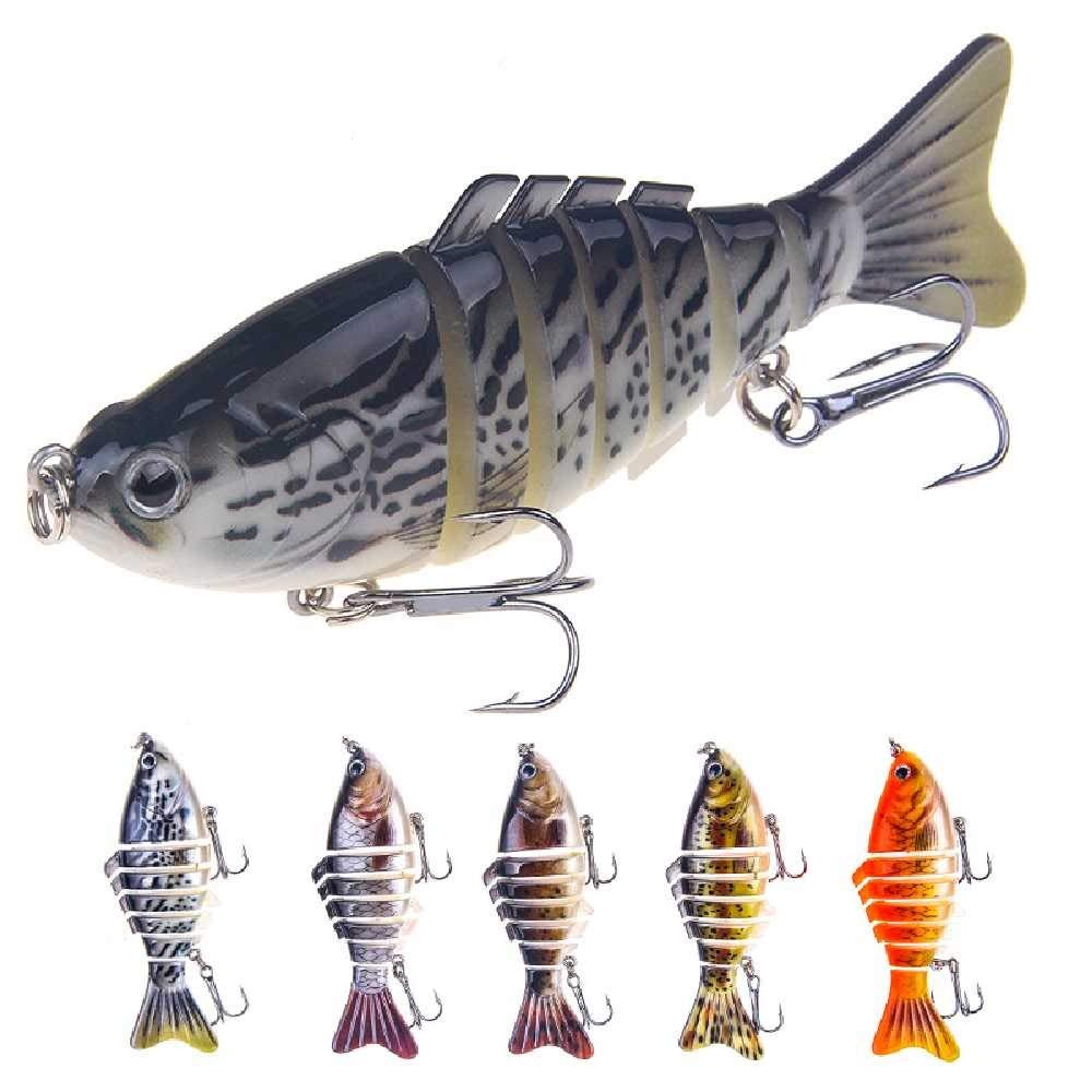 Kit de 276 pièces de leurres de pêche avec crankbaits, leurres profonds pour doré, sandre et