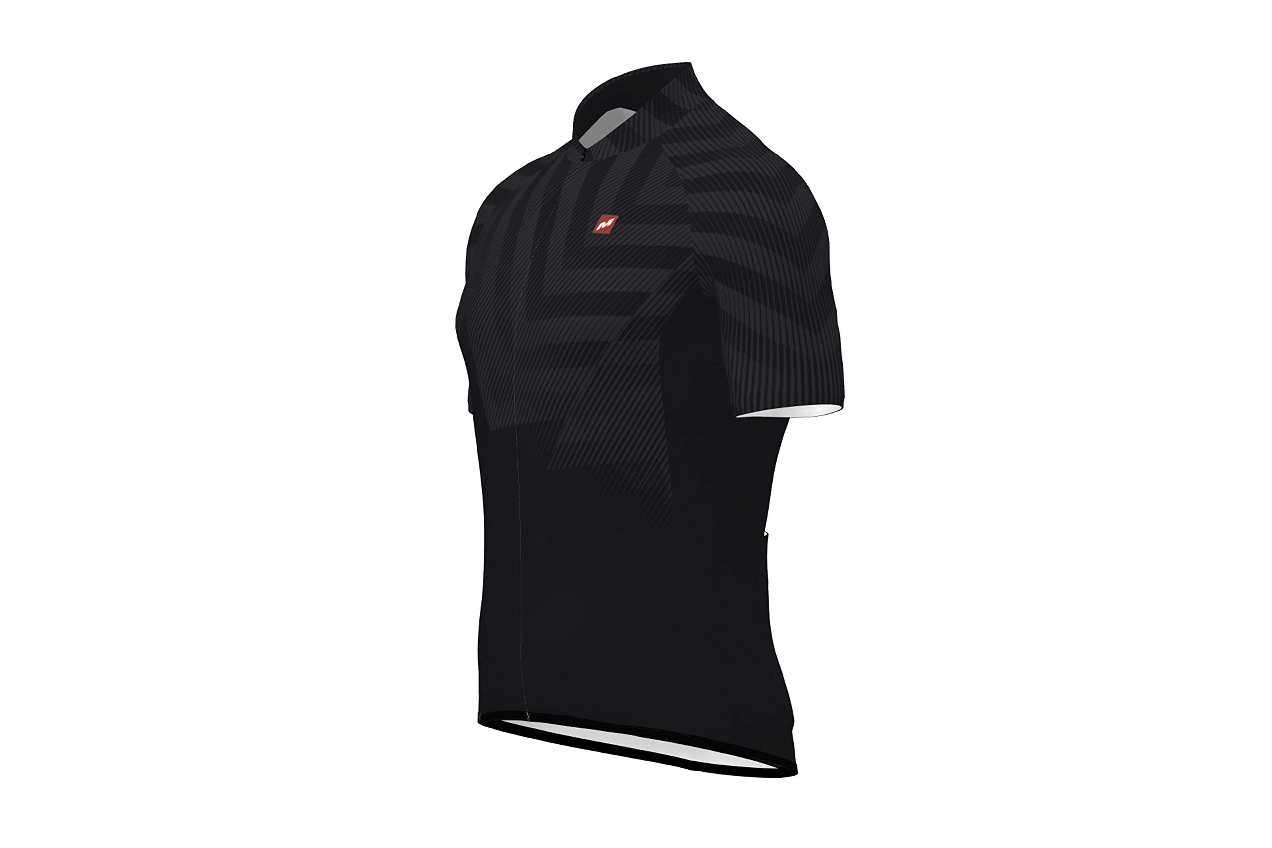 Massi Pro Black T.M Maillot, Adultos Unisex, M