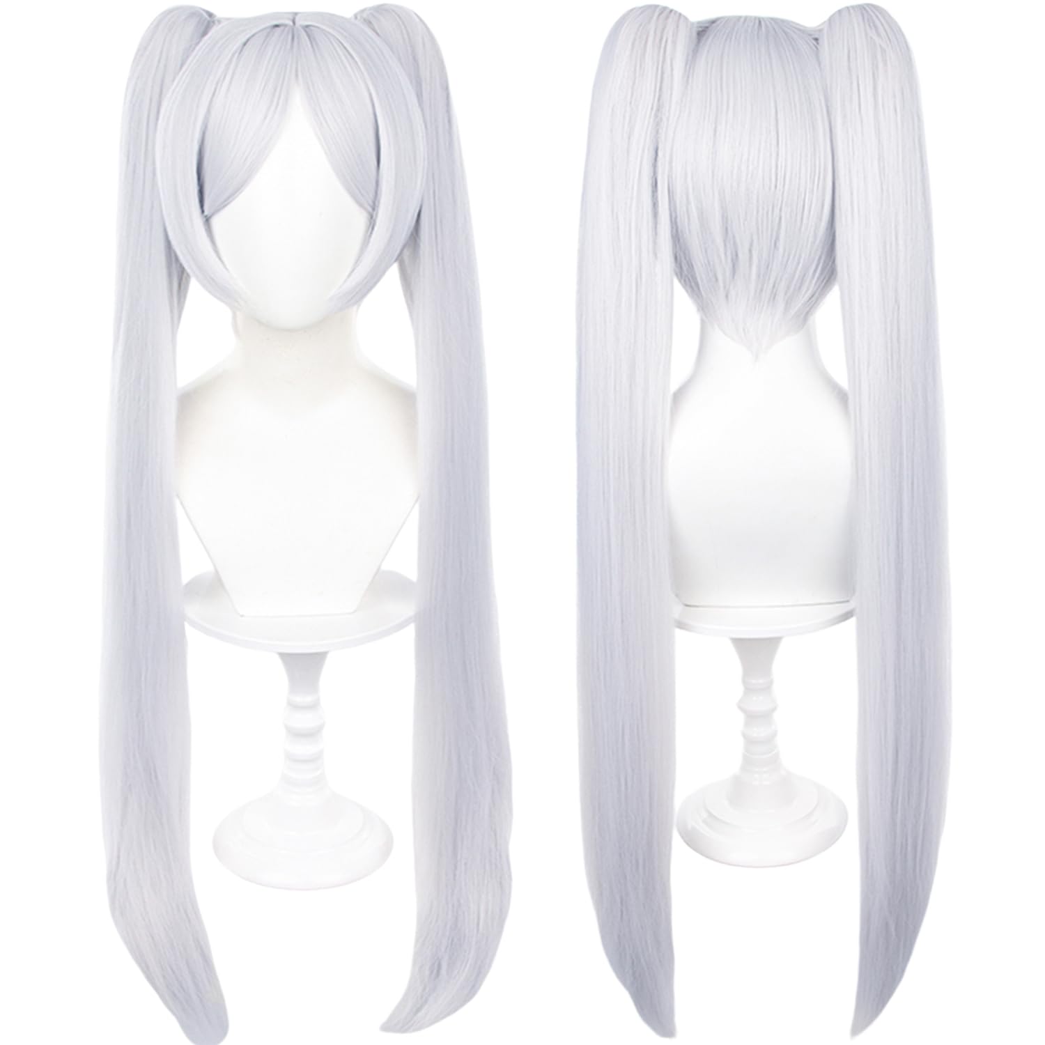 ?Cami 39” WHITE cosplay  wig +NWT* White Cosplay Wig - Etsy main image 2