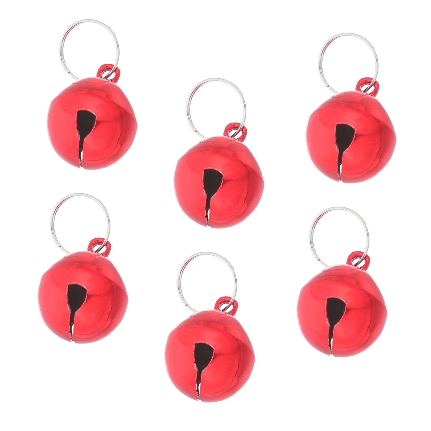 balacoo 6Pcs Pet Pendant Bells for Lost Easy to Install Sound for Indoor Positioning Durable Pet Accessories