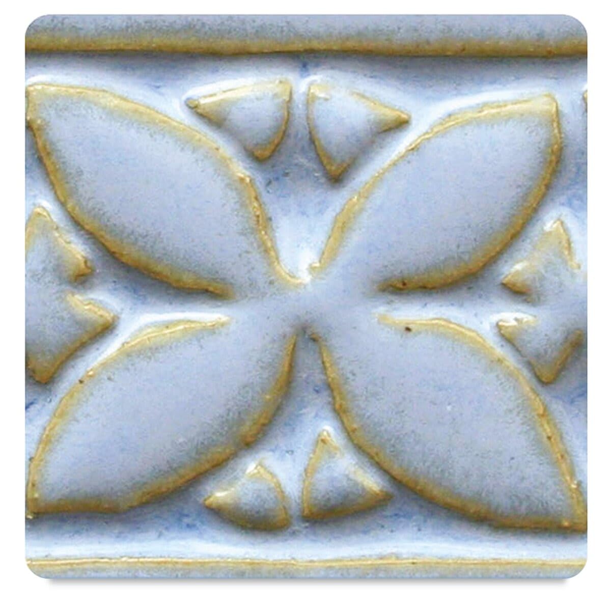 AMACO 1442862 Potters Choice Lead-Free Non-Toxic Glaze, 1 pt, Arctic Blue PC-21