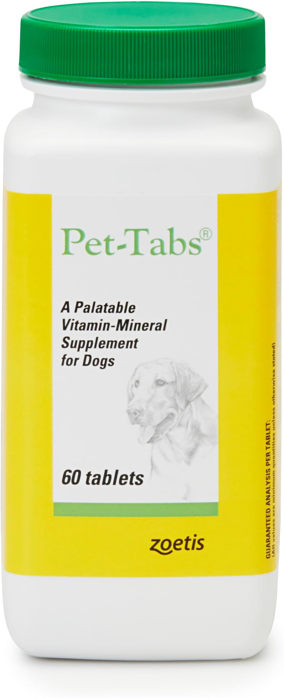 Pet-Tabs Vitamin Mineral Supplement - 60 Tablets