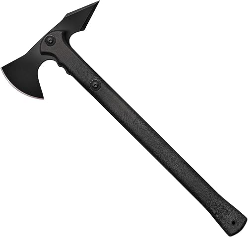 Cold Steel - Hacha de supervivencia Tomahawk de acero forjado, ideal para campamento, supervivencia, exteriores y para cortar madera, talla única