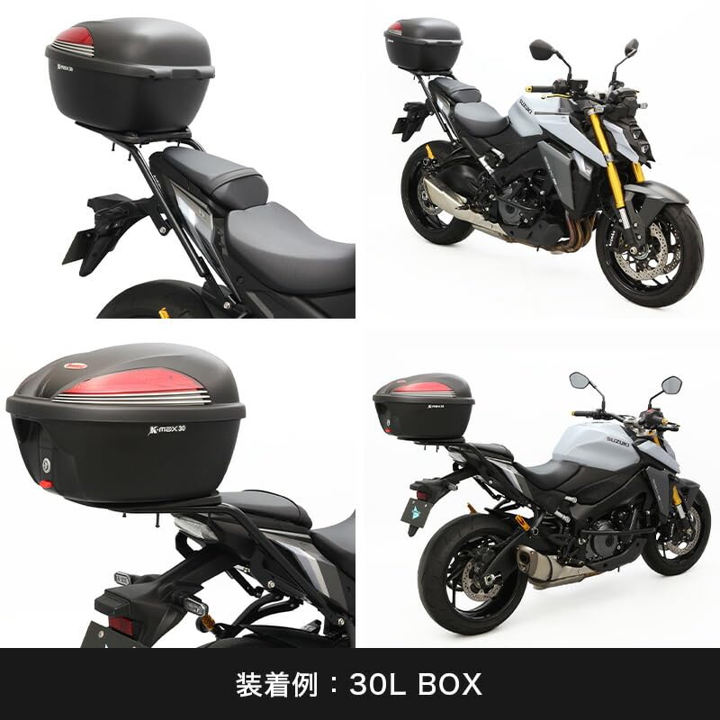 Amazon | エンデュランス (ENDURANCE) バイク リアキャリア ブラック+ 
