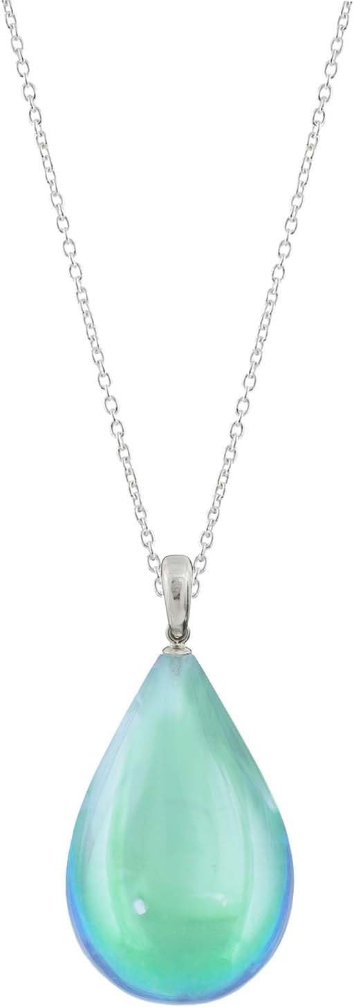 Medium Drop Pendant | Sterling Silver Jewelry | Crystal Pendant Necklace | Drop Pendant - Image 6