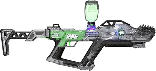 Miniatura 6 de Gel Blaster Surge XL 2 con activador de brillo Starfire integrado, juguete GelBlaster mejorado con rango de más de 150 pies, munición de cuentas de