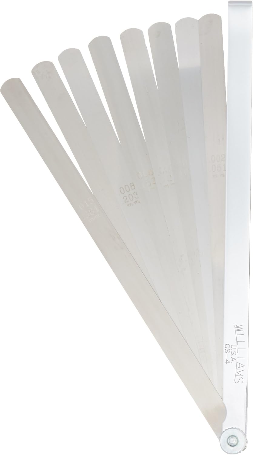Williams GS-4 Piston Feeler Gauge Set
