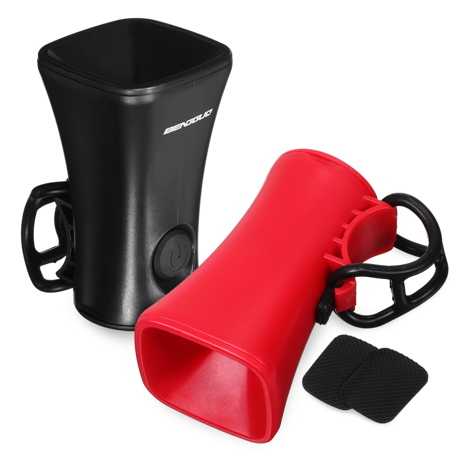 Yardwe Klaxon Électrique De Vélo Cloches Corne pour Adultes Feux De Vélo Arrière Voiture Scooter Changer Buzzer Bipeur Sonnette De Vélo Klaxon De Bicyclette Abdos
