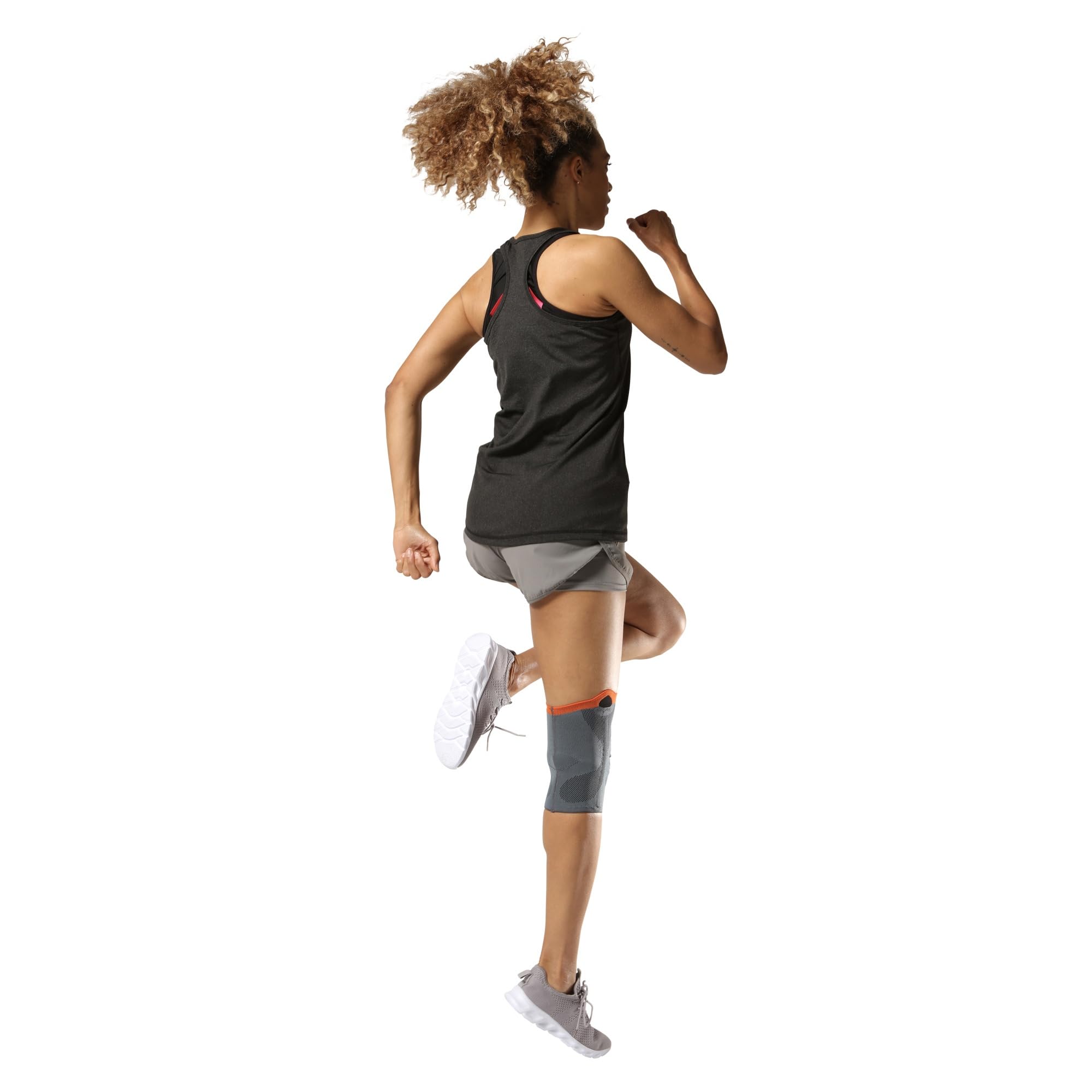Thuasne - Ginocchiera Sportiva a Maglia di Tenuta Rinforzata - Tenuta e Comfort al Ginocchio - Tessuto Elastico, Balene Laterali Morbide - Uso Semplice - Dispositivo Medico CE