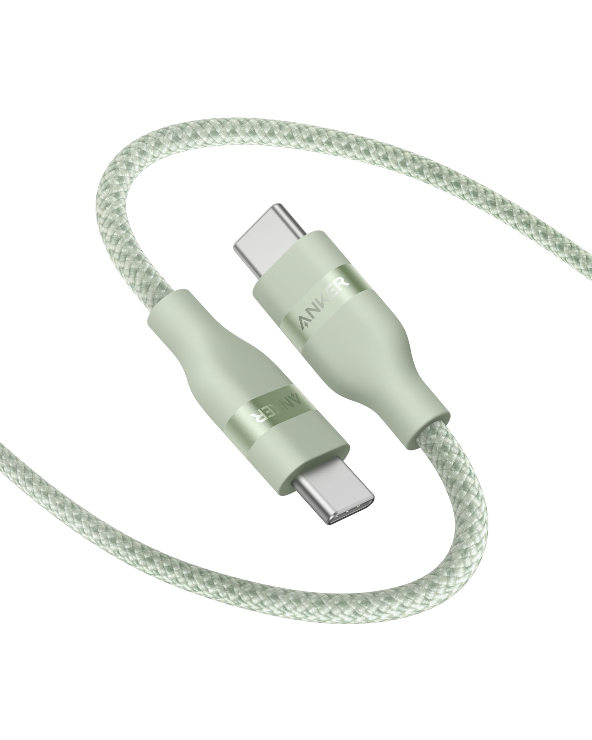 Anker Nano 240W USB C auf USB C Kabel, [1 Stück 1,8m] PD 3.0 Schnellladekabel USB C, flexibel farbig geflochten, für iPhone 17 Pro/16/15 Serie, Samsung Galaxy S25/S24, MacBook Pro/Air und mehr