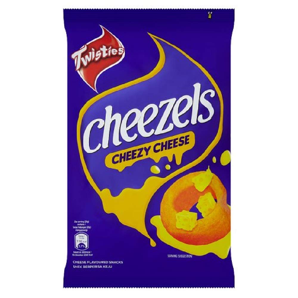 Mondelez Twisties Malaysia Cheezels Original Cheese 2 x
