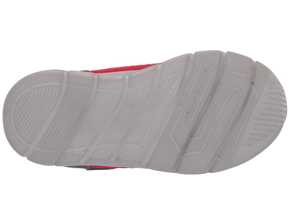 

SKECHERS KIDS Comfy Flex (Toddler/Little Kid) (Red/Charcoal) Boy's Shoes