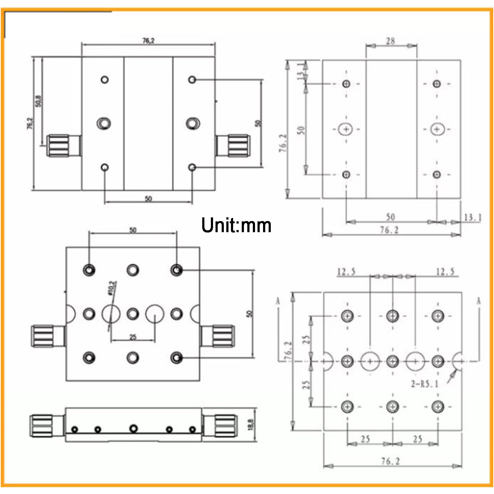 X Axis Linear Stage Manual, precyzyjny stół przesuwny z łożyskiem jaskółczy ogon i rolką dostrajającą do eksperymentów optycznych, regulacja mikrometru