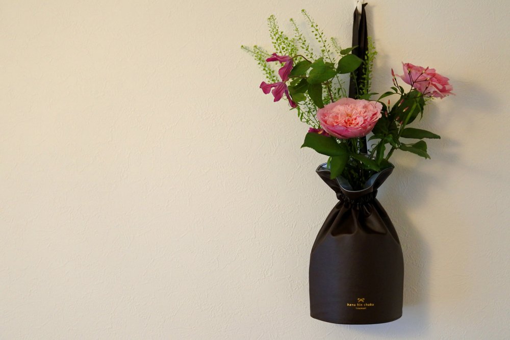 Amazon.co.jp: 花瓶 花巾着 フラワーベース 花器 一輪挿し 割れない