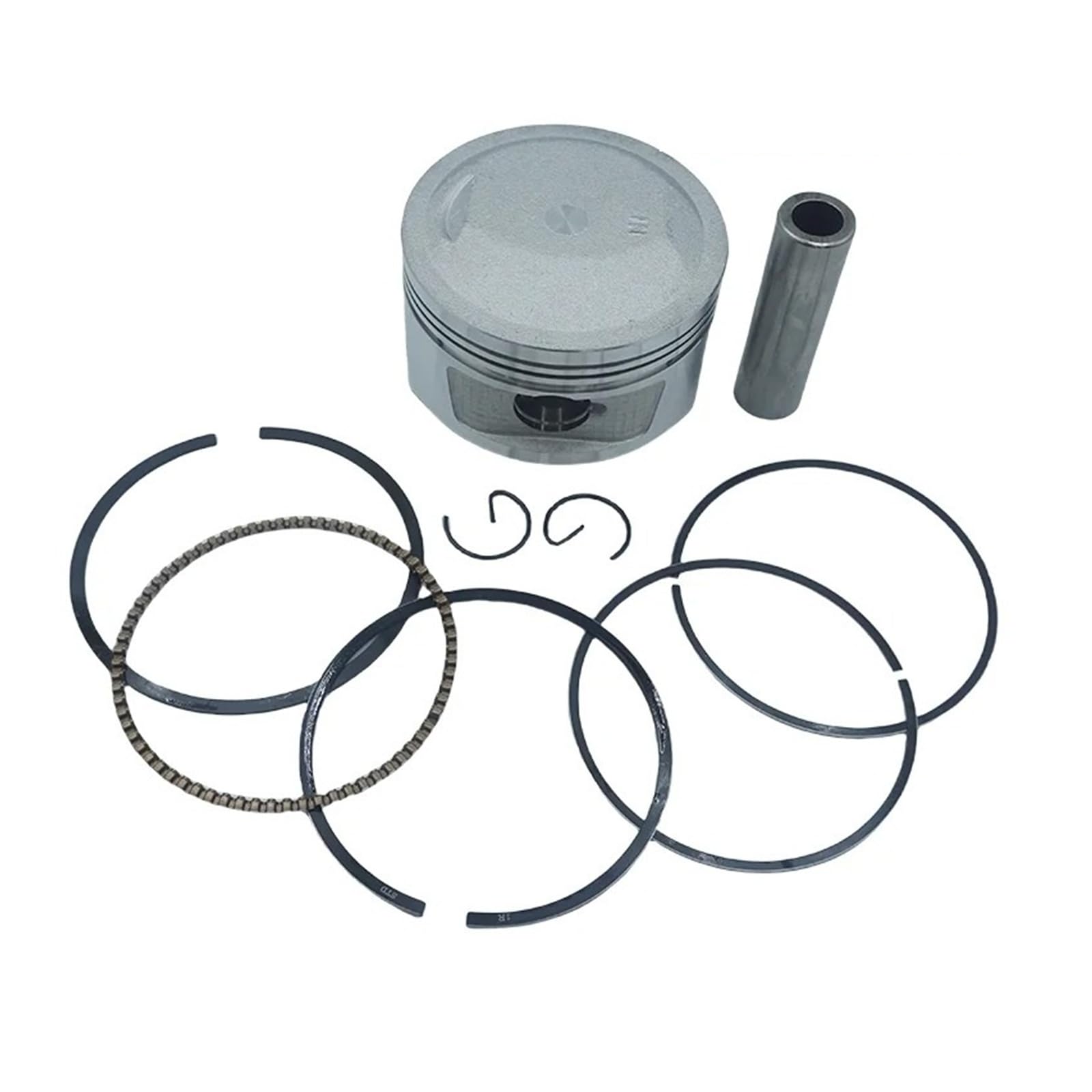 Fasce Elastiche Kit Pistone Moto Per Shadow Per KAB250 Per CN250 CH250 72mm 73mm Alesaggio 17mm Perno Con Anelli Pistone(STD 72mm)