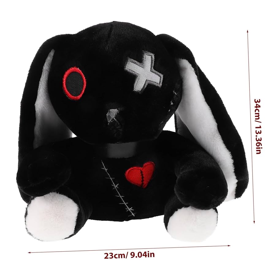 Amazon.co.jp: STOBOK 恐ろしいウサギ 不気味なウサギの人形