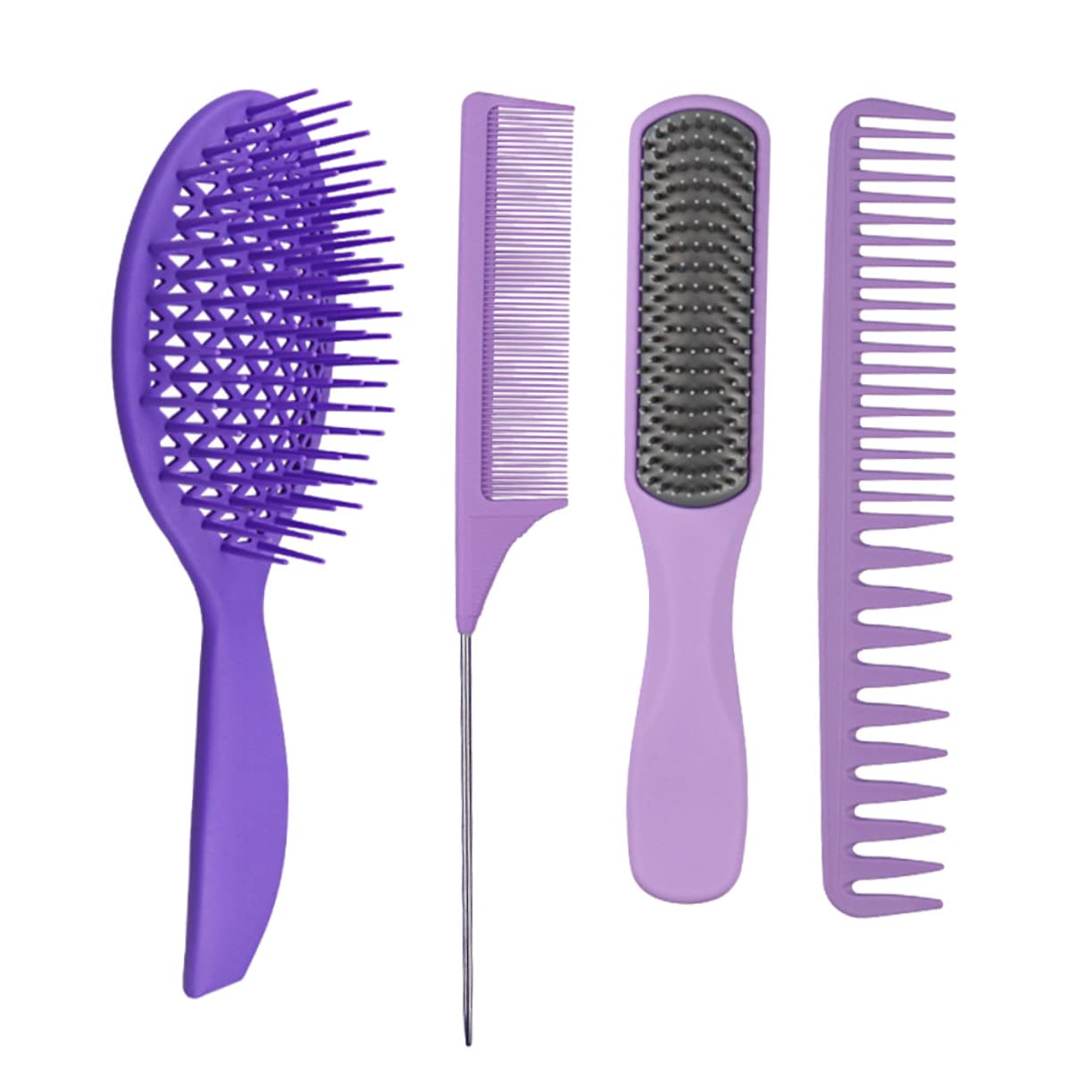 DOITOOL 8stücke Haarstyling Kämme Ergonomische Haarschneidekämme Für Friseursalons Und Heimgebrauch Für Nasses Und Trockenes Haar Bequem Zu Handhaben Haarausfall