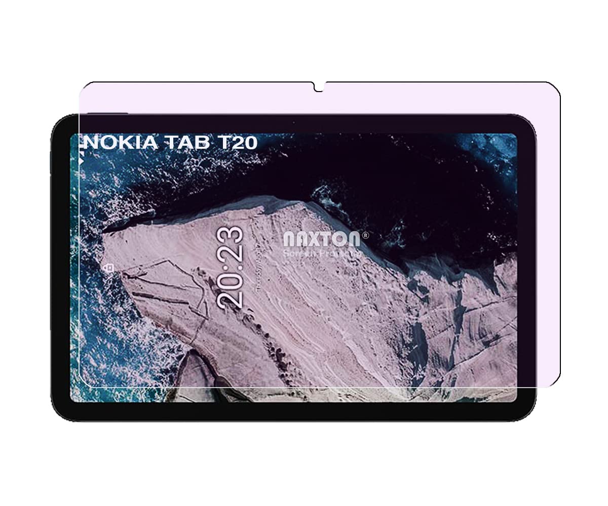 naxton® 9H Anti Blue Screen Protector for NOKIA T20 TABLET (10.4 INCH) With Nano Technology, Bubble Free Installation, Scratch Free, Anti Glare, UNBREAKABLE ARMOUR GUARD - NOT A TEMPERED GLASS (B09KQ56RJF) Amazon Price History, Amazon Price Tracker