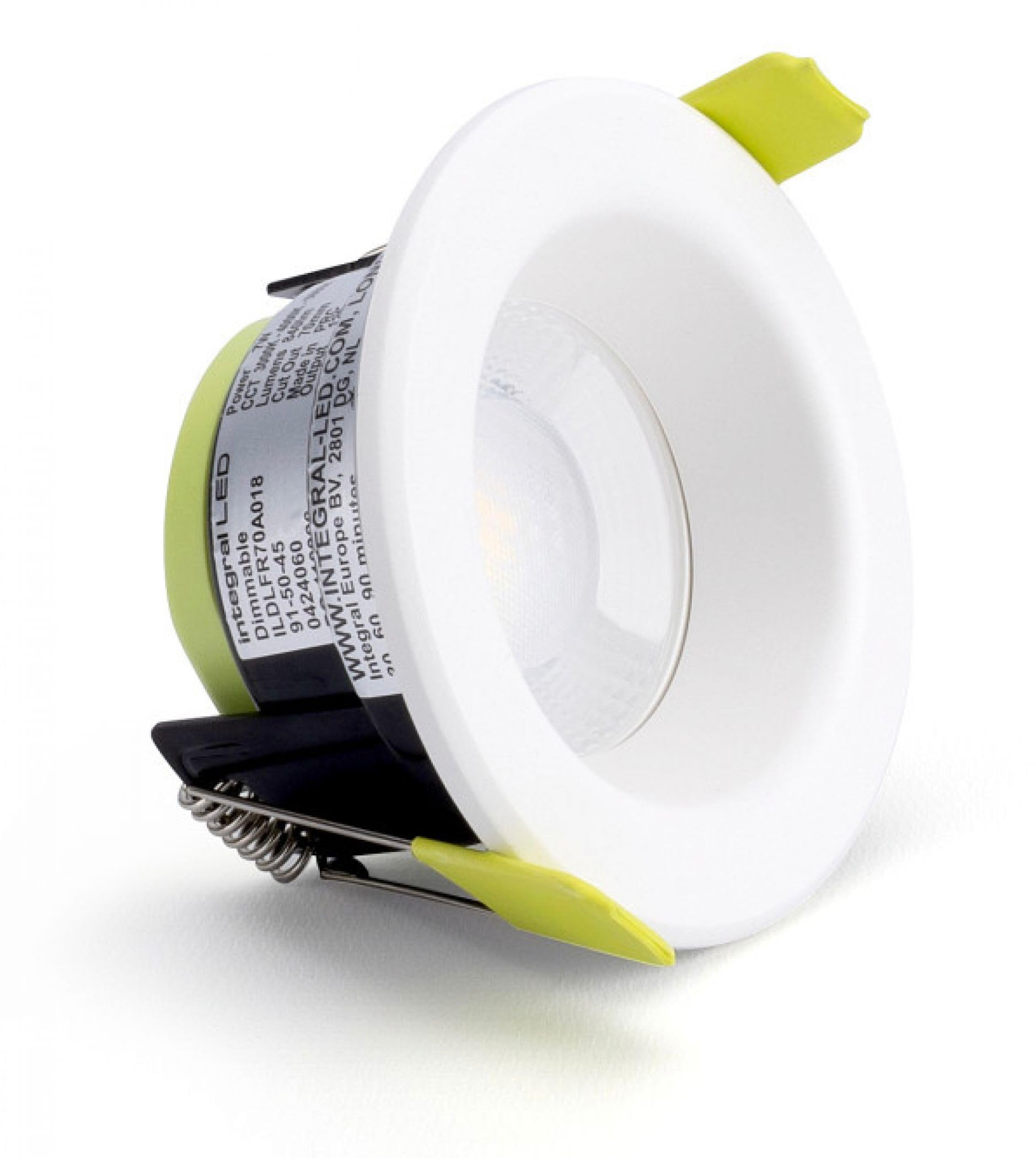 Integral ILDLFR70A018 Luxfire 2 Dimmable 7w Fixed LED Downlight, IP65, 3000K, 4000K, 5000K, 840lm