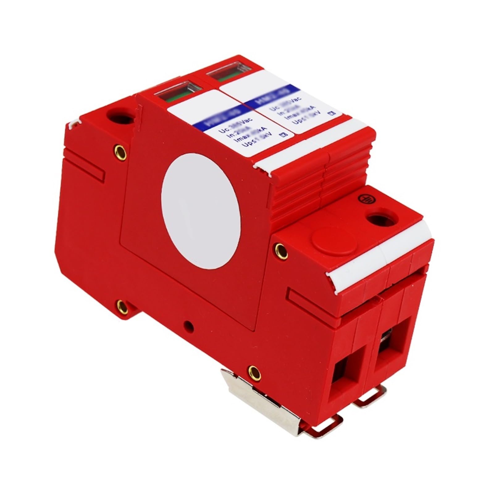 DEBLAN Dispositivo di Protezione da sovratensione di Tipo 2 220V Alimentatore monofase 40KA Scaricatore di sovratensione di Classe C 1,5 KV