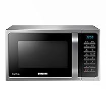 Samsung Forno a Microonde Combinato a libera installazione SmartOven MC28H5015AS, ET, Cottura Ventilata, Microonde + Grill 900 W + 1500 W, 28 L, 52l x 47h x 31p cm, Argento