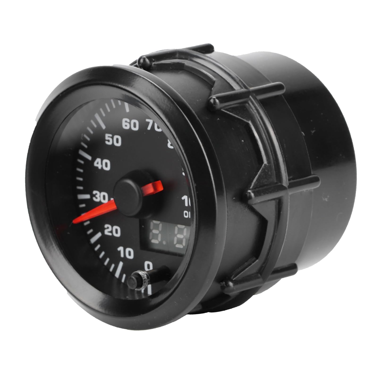 Bnineteenteam Misuratore di Pressione Dell'olio Universale 2 Pollici e 52 Mm, Misuratore di Pressione Dell'olio con Display Digitale e Motore Passo-passo