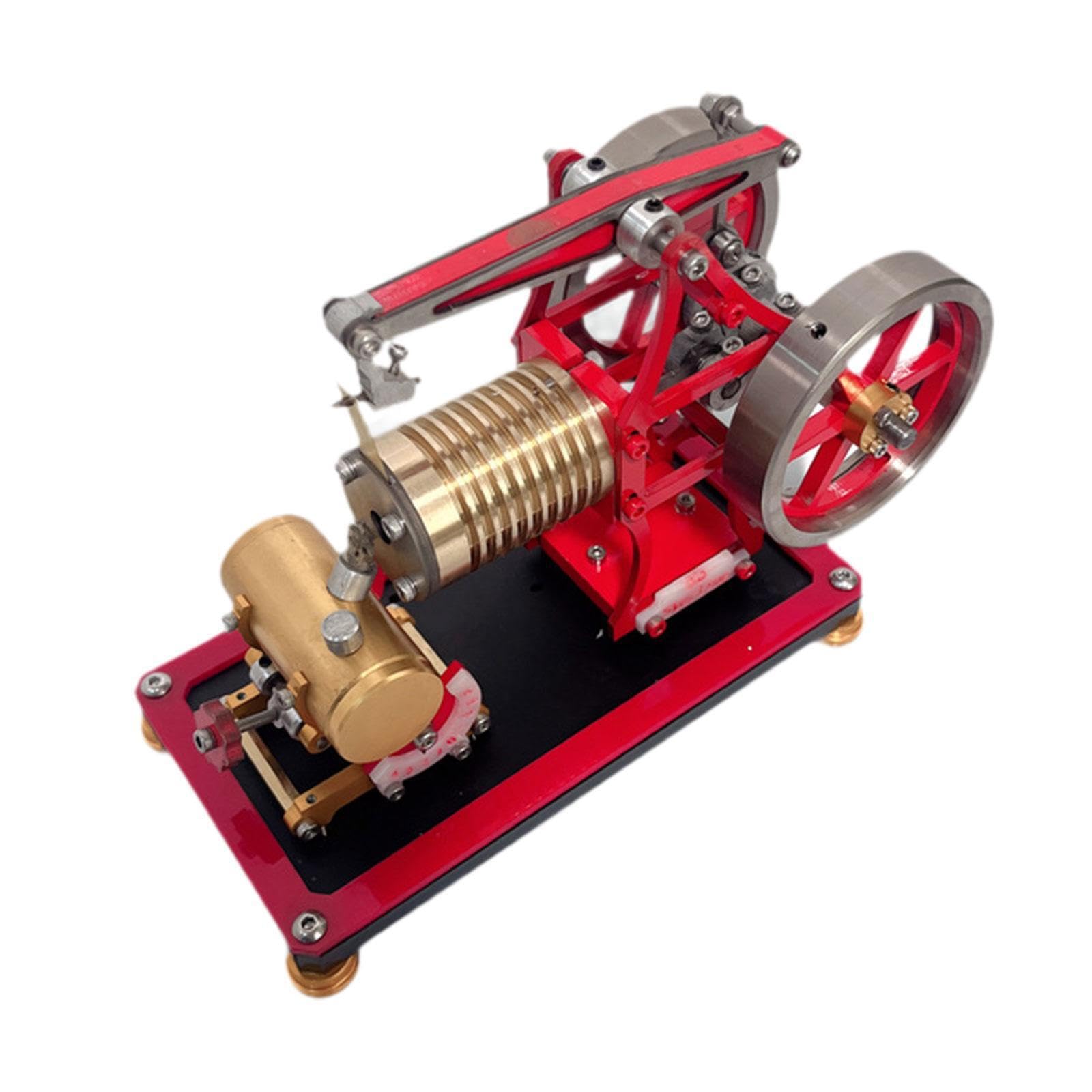KIOALXZ Juguete educativo para niños con motor de succión de fuego, modelo de experimento científico de física para estudiantes, que fomenta la curiosidad científica y el