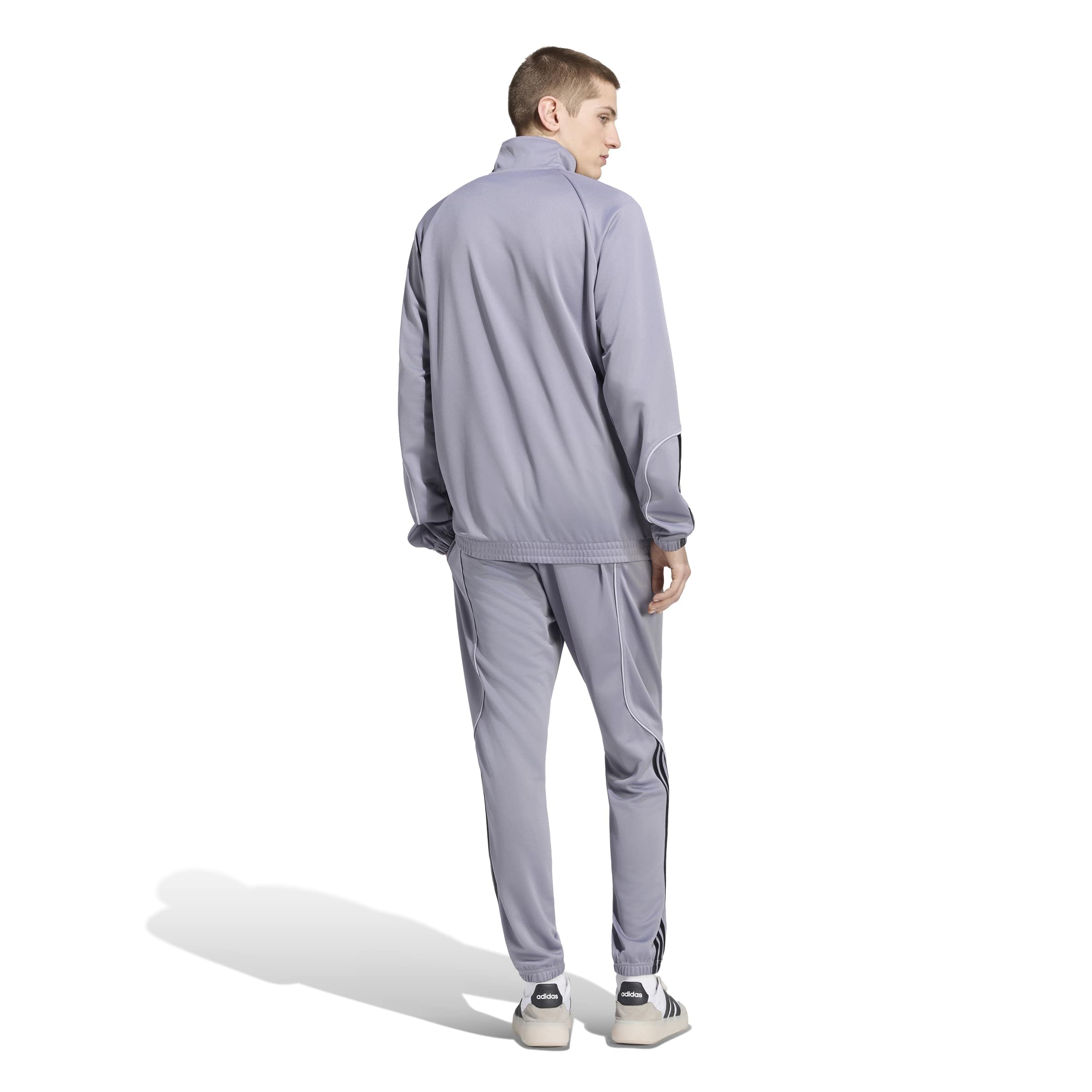 adidas Uomo Stadium 3-Stripes Track_Suit, Slate/black, M