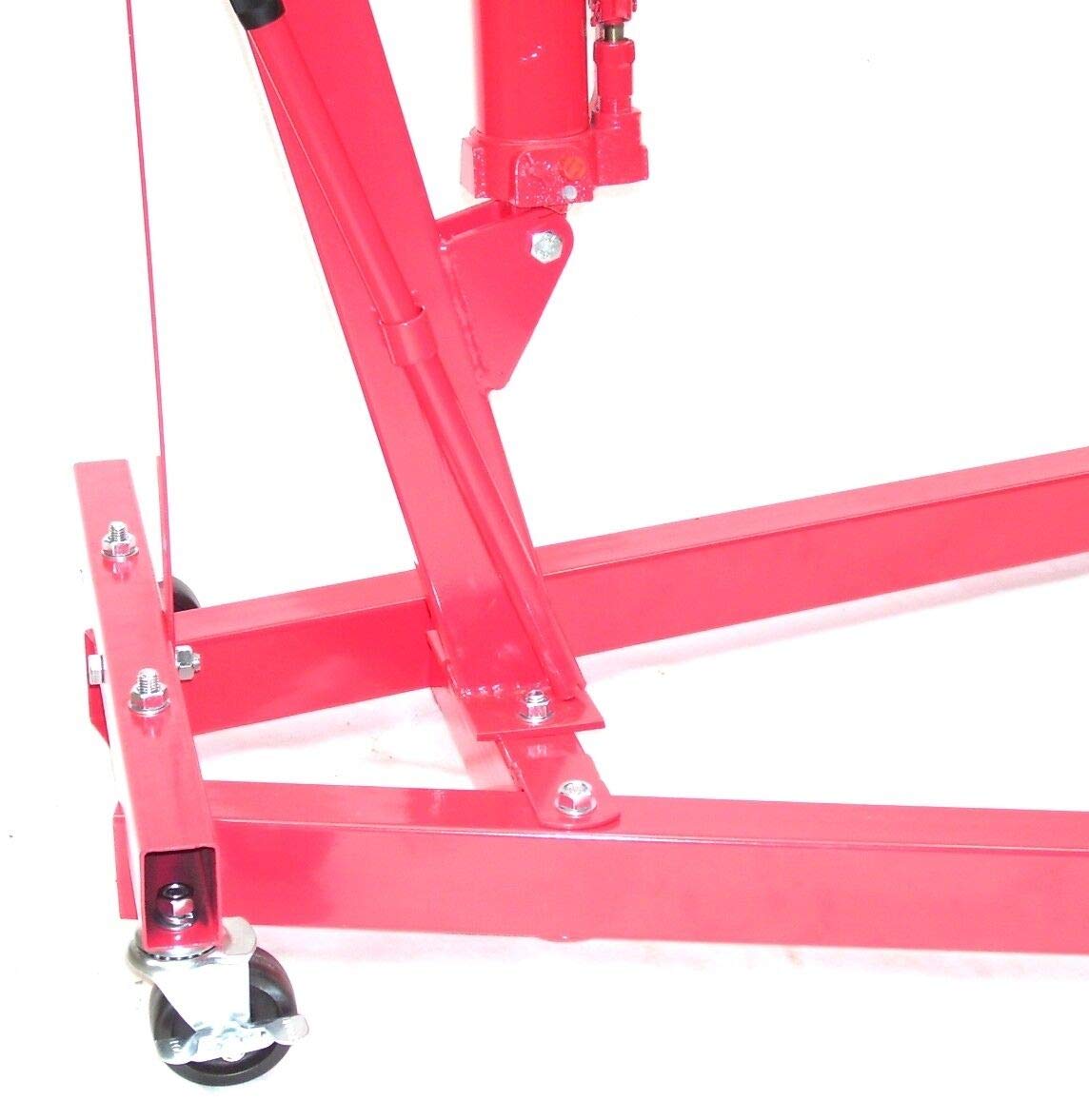 D+L Kran Werkstattkran 500 kg Motorheber 06191 Getriebekran Faulenzer Hebekran