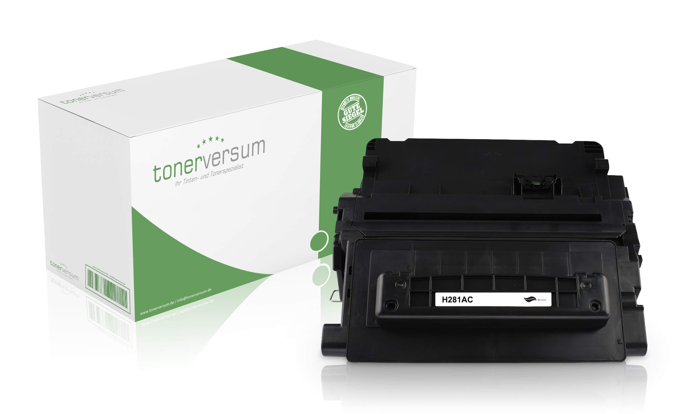Tonerversum Toner Compatible with HP CF281A 81A Black Ink Cartridge for Laserjet Enterprise M604n M605dn M605x M606dn M630dn M630z Laser Printers