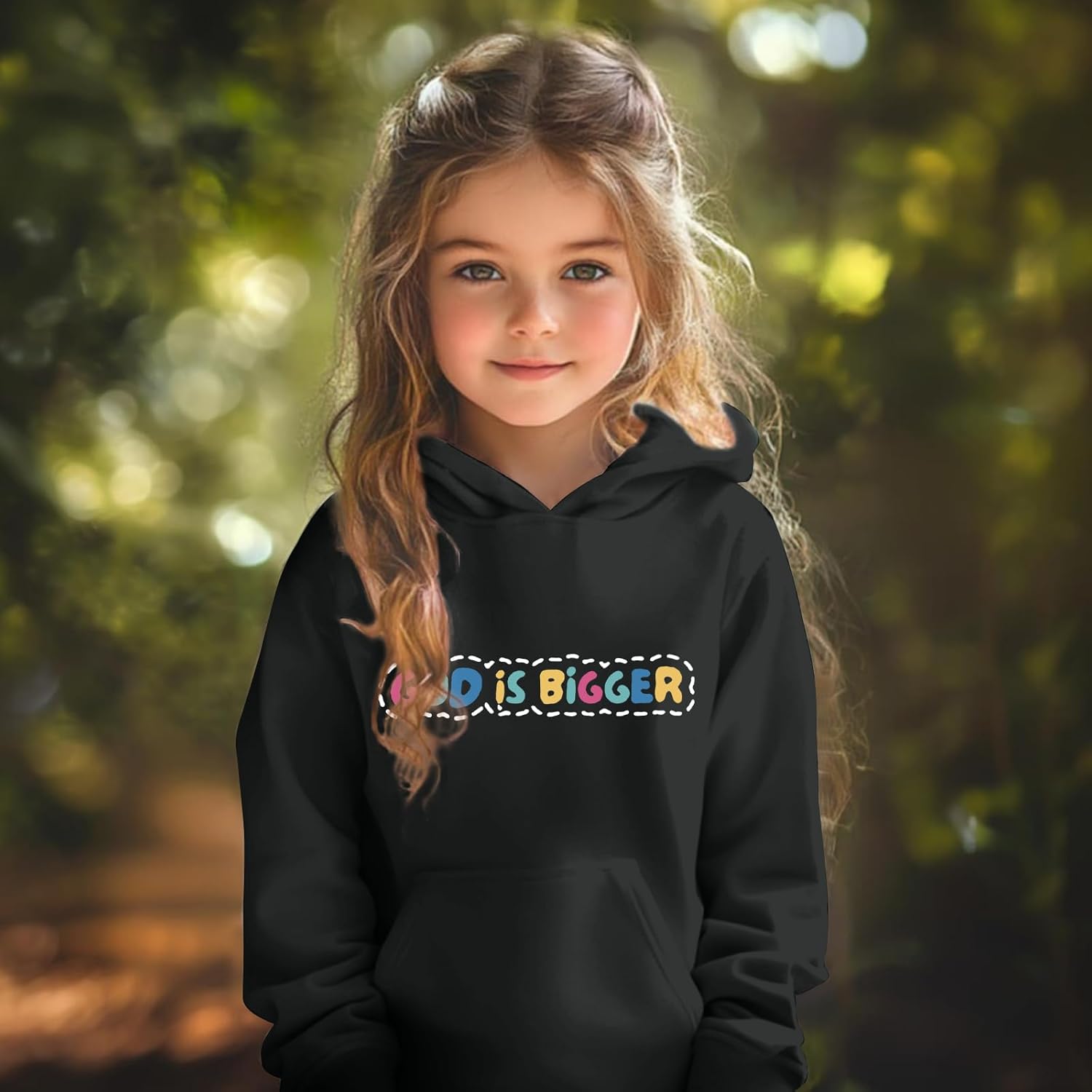 Christian Jesus God Hoodie for Girls Bible Verse Faith Religious Inspirational Sweatshirt Cute Preppy Graphic Tops - Image 2