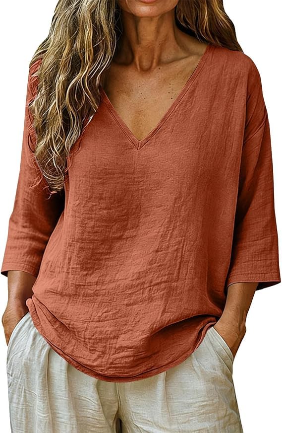 Linen Tops for Women, Linen Shirts for Women, Gauze Shirts for Women, Linen Tops Womens Linen Tops Linen Shirt Women