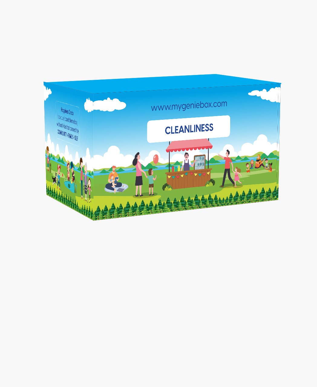 MY GENIE BOX | Happiness Credo | Cleanliness Box | Improve Your Child’s Emotional Quotient and Teach Them Values - Set of 1