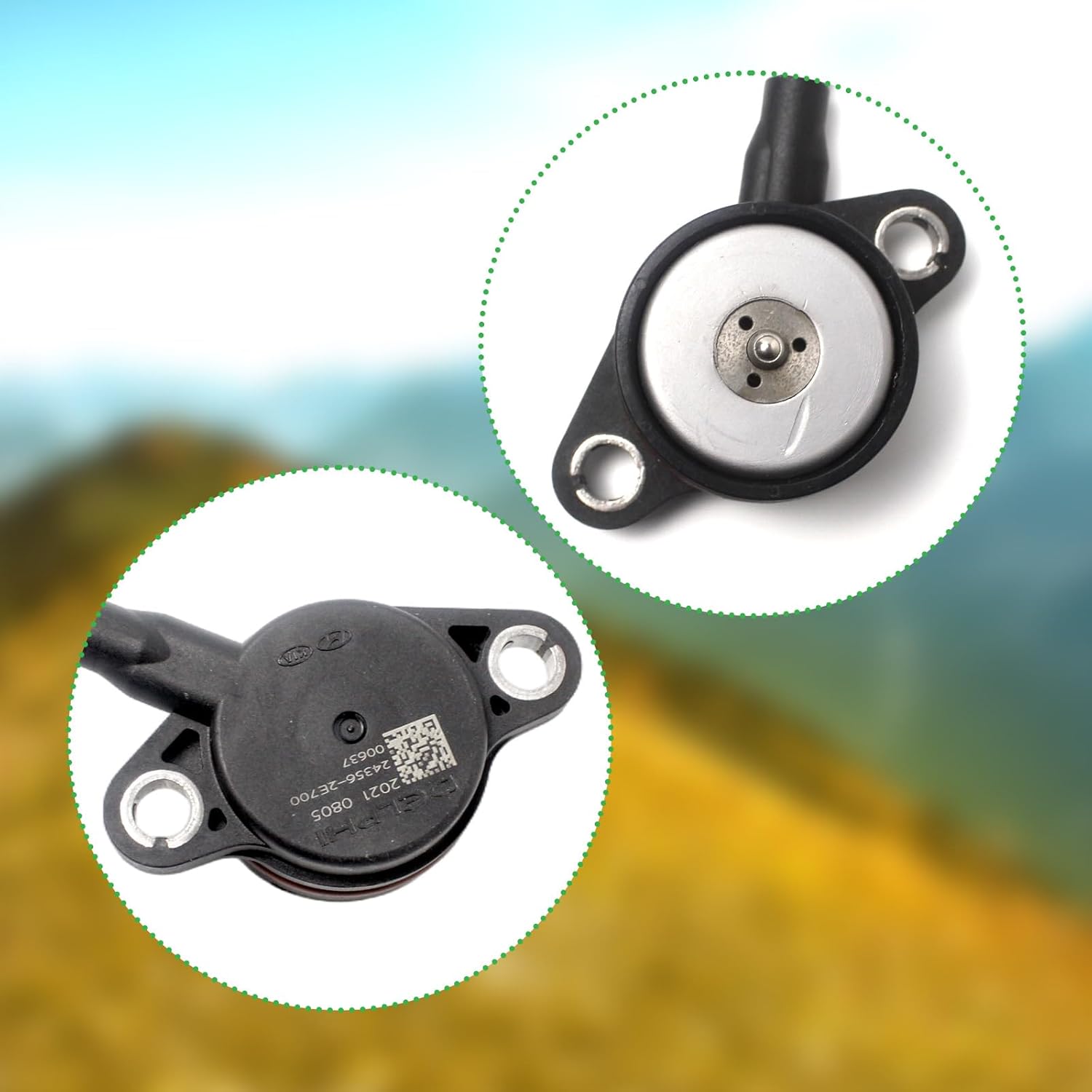 Actuator Assembly Compatible with Kia Seltos, Fit for Kia Forte, Fit for Kia Soul, Fit for Hyundai Kona, Fit for Hyundai Elantra, Replace 24356-2E700 243562E700