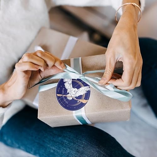 Miniatura 4 de Harry Potter Hedwig Nimbus 2000 3.5 pulgadas Starfire Prints Arte en vidrio Arte de vidrio circular Ideal para regalar y coleccionar