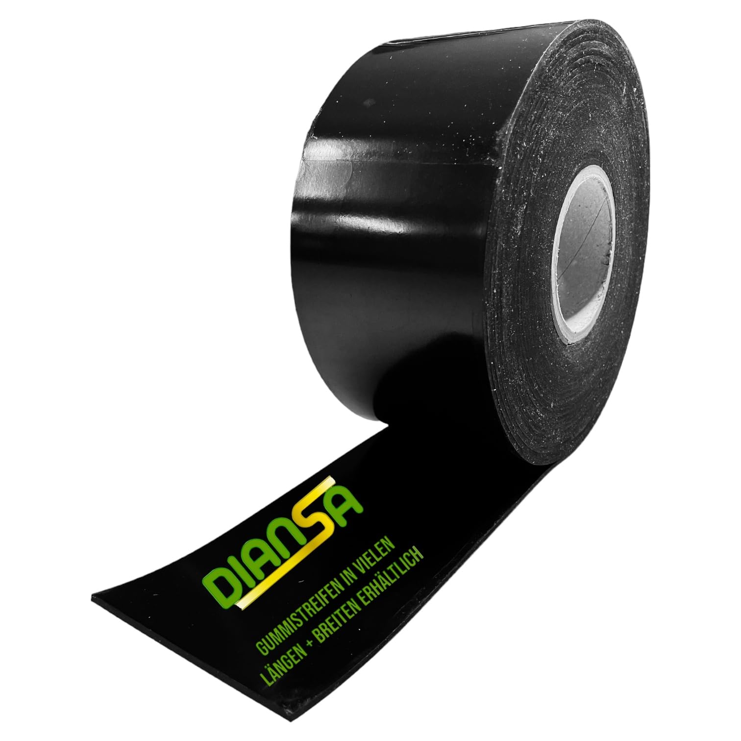 Gummistreifen 3mm dick 100 mm breit bis 10 m Länge Hartgummi Vollgummi Gummiauflage Gummiplatte Gummimatte Schüefleiste (10.000x100x3 mm)