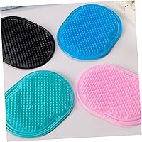 Vista 3 de FRCOLOR Cepillo de champú de plástico peine 10 unids paquete herramienta de masaje para cuero cabelludo flujo sanguíneo color aleatorio